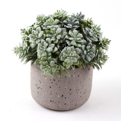 China Wholesale Decor Artificial Greenery Environmental Protection Garden Plants Potted Bonsai With Pots for sale