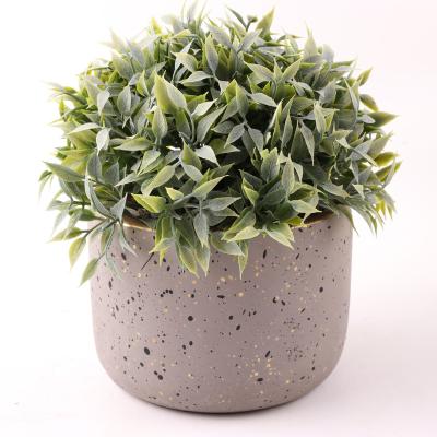 China High Quality Green Environmental Protection Plants Artificial Lifelike Bonsai Trees With Pots For Wedding Table Home Decoration for sale