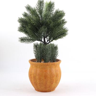 China Natural Touch Mini Artificial Greenery Potted Plants 2023 for Home Decor Office Table Room Indoor Farmhouse for sale