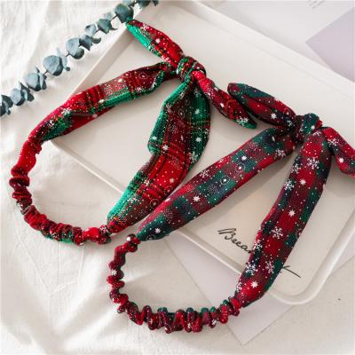 China Hair Decoration Hot Selling Own Brand Fashionable Christmas Tree Headbands Hair Band for sale