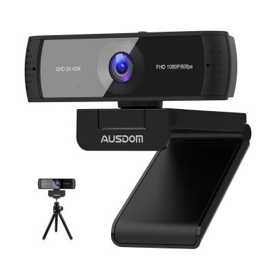 China AUSDOM AW651 Zoom Certified 2K HDR Webcam & Auto Focus, 1080P 60FPS with Dual Noise Canceling Mics, Privacy Cover Slider AW651 for sale