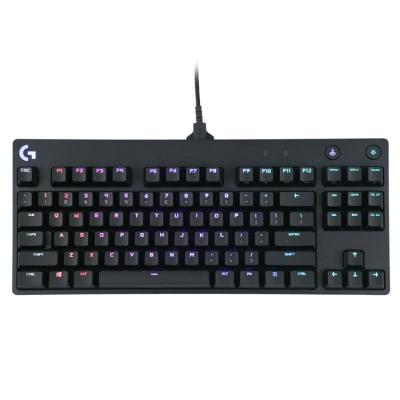 China Fessional Logitech G Metal Pro Wired RGB Backlit E-sports Keyboard for sale