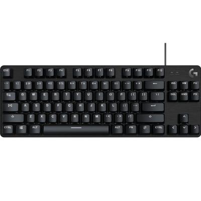 China Logitech G412 TKL Metal SE Wired Axis Mechanical White Brown Light Brown Metal Hardware Gaming Keyboard for sale