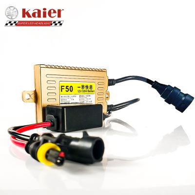 China Kaier VEHICLE LIGHT 1 second fast start OEM 12V 55W HID led xenon headlight canbus ballast for sale