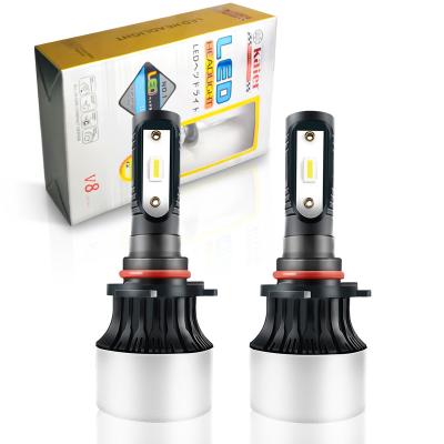 China Automotive industry hot sale car led light 9007 36W 50W 8000LM 6000K V8 led headlight H4 H7 H11 H13 9004 led headlights for sale