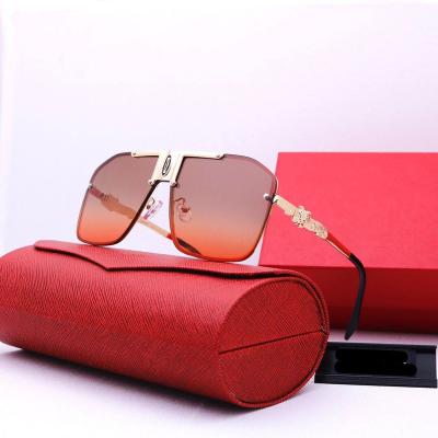 China Driving sunglasses polarized retro vintage square metal sunglasses fashion color sunglass Te koop