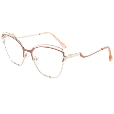 China Metal Optical Frame Fashion Glasses Eyeglasses Male Monocle Eyeglasses For Women for sale