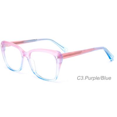 Chine Fashion Vintage Cat Optical Frames Eyeglasses Crystal Color Clear Monocle Eyeglasses Frame Fashion Vintage Small For Women à vendre