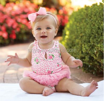 China Western Baby Romper Sleeveless Baby Tutu Style Baby Romper for sale