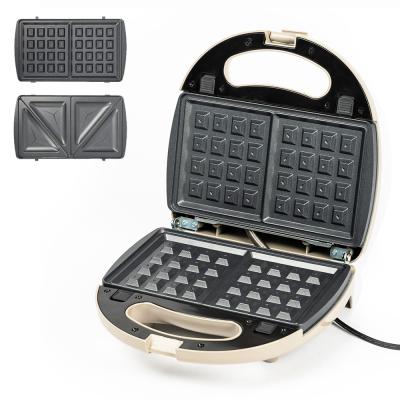 China Wholesale Mini Sandwich Waffle Maker Machine Integrated Chinese Factory Rope Wrap Dash for sale