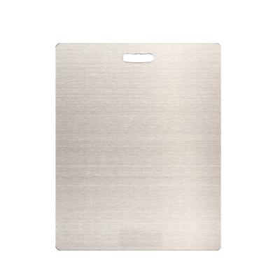 China Sustainable 304 Food Grade Stainless Steel Cutting Boards Chopper for sale