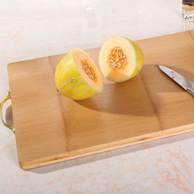 China Viable Extra Large Wooden Choppers Bamboo Cutting Board for sale