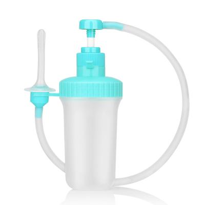 China 300ML Adults and Children Vaginal Cleaner Vaginal Irrigation Yoni Wash Bottle Device Medical Cleaning Jar BPA Free for sale