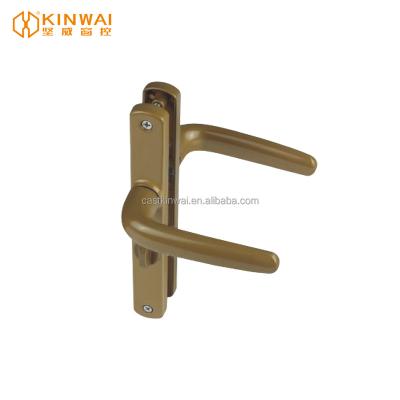 China JW-PM02A Aluminum Alloy Window Door Handle Window Handles Modern Unique Mold Shape 3D Mold Casement Windows Handles With Lock Design for sale