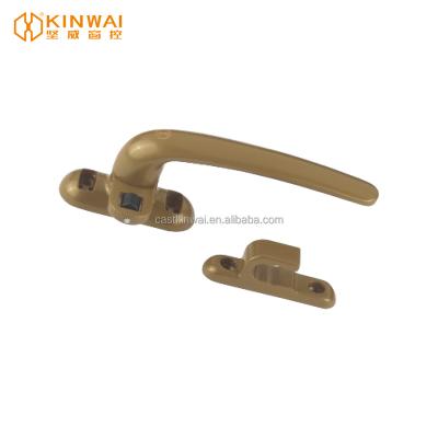 China JW-3421A Modern Casement Window Multi Point Fork Handle Lock Series Multi Point Fork Handle for sale