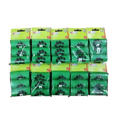 China Pe and No PPE Viable Doggie Poop Bags Fully Compost Biodegradable Waste Bags for sale