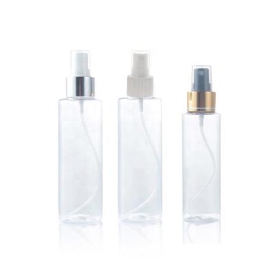 China Custom Empty Perfume Toner PET Plastic Packaging Sanitizer Fine Mist Spray Bottle for sale