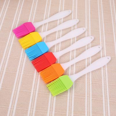 China Disposable PP Handle BBQ Oil Pastry Silicone Brush for sale