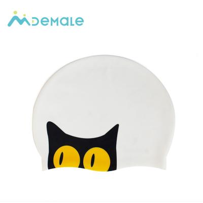 China Factory Custom Wholesale Hair Swim Caps Waterproof/Durable/Comfortable Long 100% Food Grade Silicones for sale