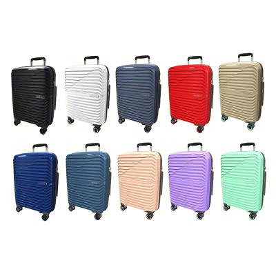 China PP Travel Luggage Bag 3 Pieces China Luggage Factory Set PP Suitcase Luggage Trolley Bag for sale