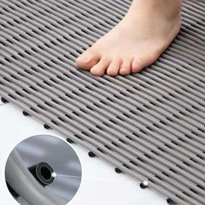 Chine Tapis de sol de sécurité en plastique antidérapant pour salle de bains, toilette, taille personnalisée à vendre