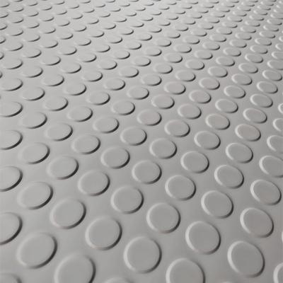 China 3MM Studded Rubber Flooring Waterproof No Smell Anti Slip for sale