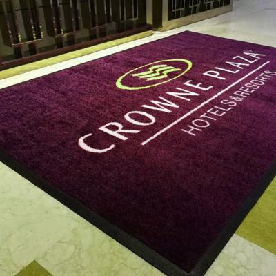 China 830*1500mm Logo Mats Custom Size Entry Mats feito sob encomenda residencial à venda