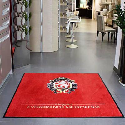 Chine Le nylon a imprimé l'entrée commerciale Mats Welcome Home Floor Mat 83*150cm à vendre