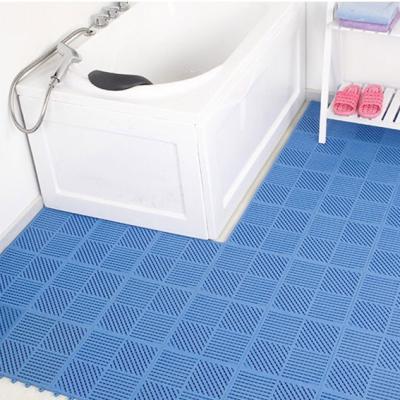 Chine anti tapis 25*25 de plancher de glissement de la salle de bains 4500g/Sqm écologique à vendre