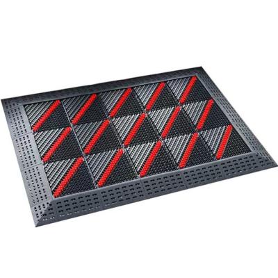 China 15cm×15cm Anti Skid DIY Interlocking Nylon Grid Mat For Rugs for sale