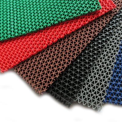 China Z Web  5 MM Swimming Pool Anti Slip Mats Safety Drainage Matting for sale