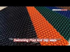 s mesh drainage non slip paddling pool floor mat 5.5mm thick 9m to 15m length