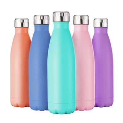 China Direct Drinking Stocked Sell Well New Type Vacuum Flask Stainless Steel Water Cola Bottle for sale