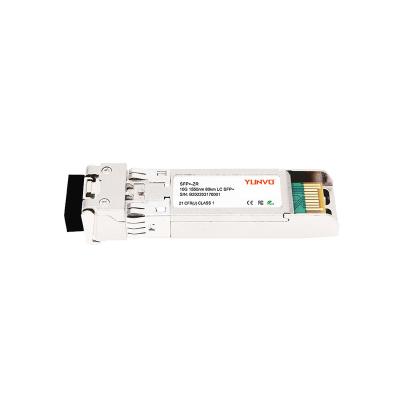 China FTTX 10310 10GBASE-ZR SFP+ 1550nm 80km DOM Duplex LC SMF Optical Transceiver Module for sale