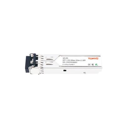 China FTTX 81Y1622 1000BASE-SX SFP 1.25Gbps 850nm 550m DOM Duplex LC MMF Transceiver Module for sale