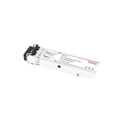 China FTTX 1.25Gbps 1000Base-SX 550m Multimode Fiber 850nm SFP Transceiver Module OPT-SX Duplex LC for sale