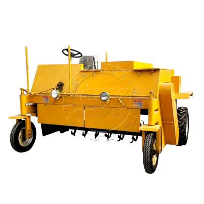 China 7.5-8m/min Working Speed Mushroom Compost Turner Machine for Mushroom Cultivation for sale