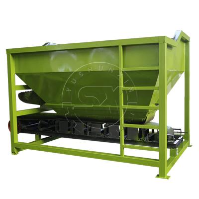 China YSX Poultry Manure Organic Fertilizer Processing Plant Equipment Loader Type Feeder for sale