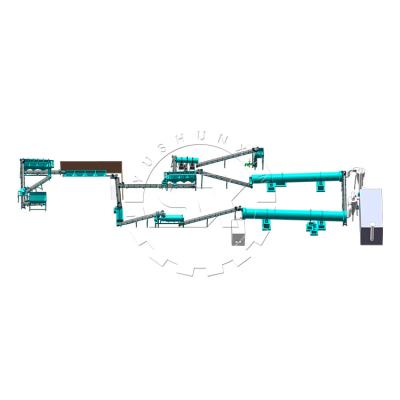 China NPK Chemical Urea Fertilizer Production Line Granules Making Machine for Fertilizer for sale