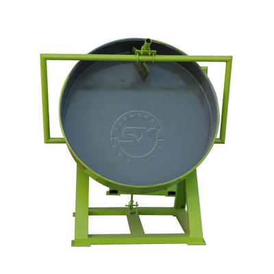 China 200mm-450mm Edge Height Organic Fertilizer Disc Granulator for Pellet Production for sale