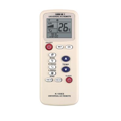 China Universal Digital LED Display K-100ES Air Conditioner Remote Control for sale