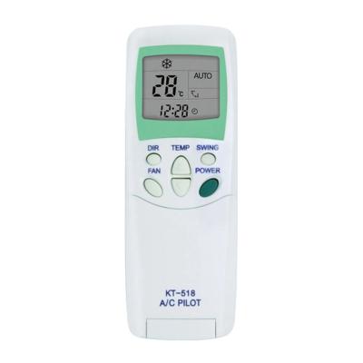 China Home a/c appliace universal remote control KT-518 for air conditioner for sale