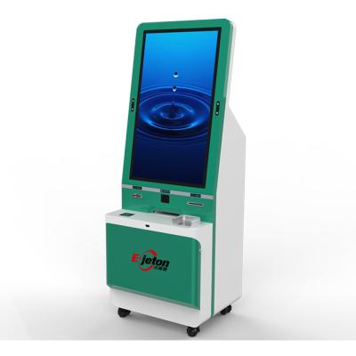 China Government / Hospital Ejeton Payment Device Windows System Electronic Ticketing Terminal Dual Screen for sale