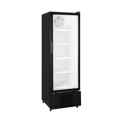 China Single-temperature Deli Open Slim Upright Beverage Display Cooler for sale