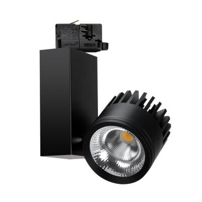 China CRI> 90 CRI>90 30w 3300-3700lm led track spot light for clothing store for sale