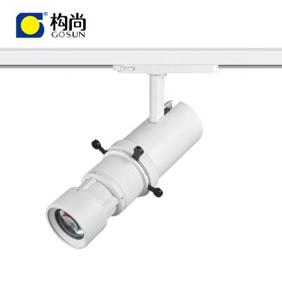 China Museum Lighting Dimmable Aluminum Housing Museum Track Lighting 32w Led Contour Spotlight for sale