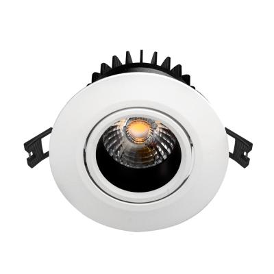 China Residential Health 8w Home Lighting Anti Glare Cob Led Downlight for sale