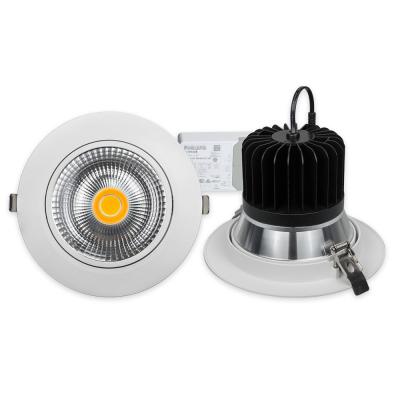 China Manually Recessed Reflector Variable Mounted Moving Head Smart Led Downlight 230V for sale