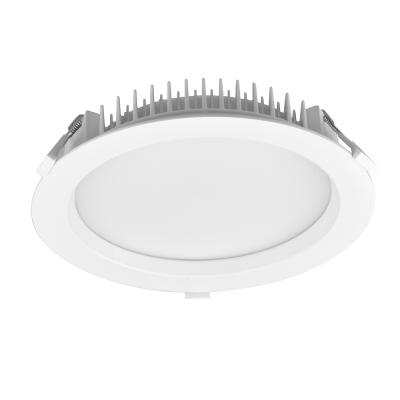 China Round 6W 12W 15W 20W 24W 32W Slim Downlight Aluminum Mounting SMD Ceiling Recessed Lights LED Downlight for sale