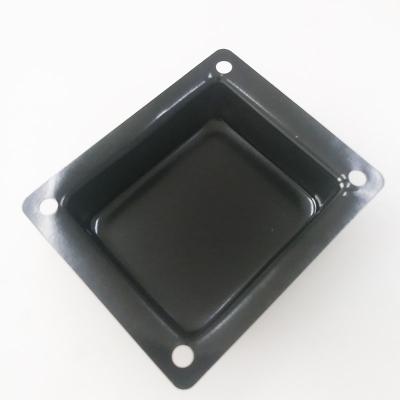 China New Arrival Metal Manufacture Supply Ei76 Black High Quality Metal Trtransformer Covers Protective Shields for sale